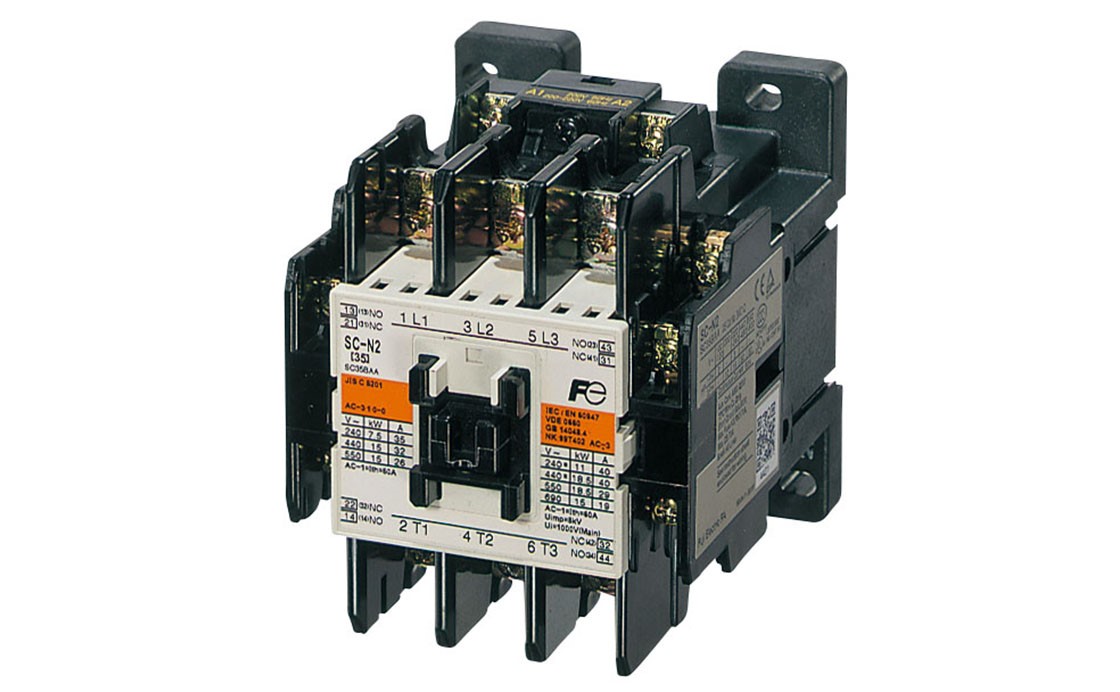 電磁接觸器 SC-N2 AC 110V 2a2b